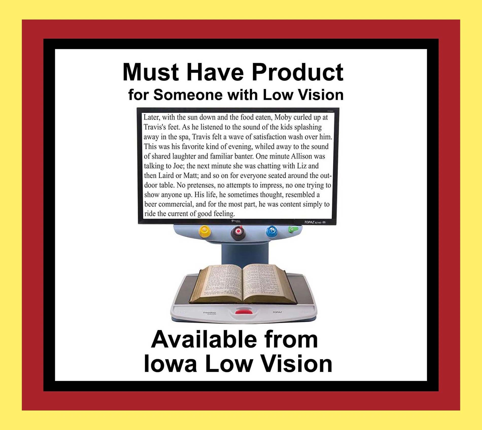 Iowa Low Vision Offers the Largest Selection of Products